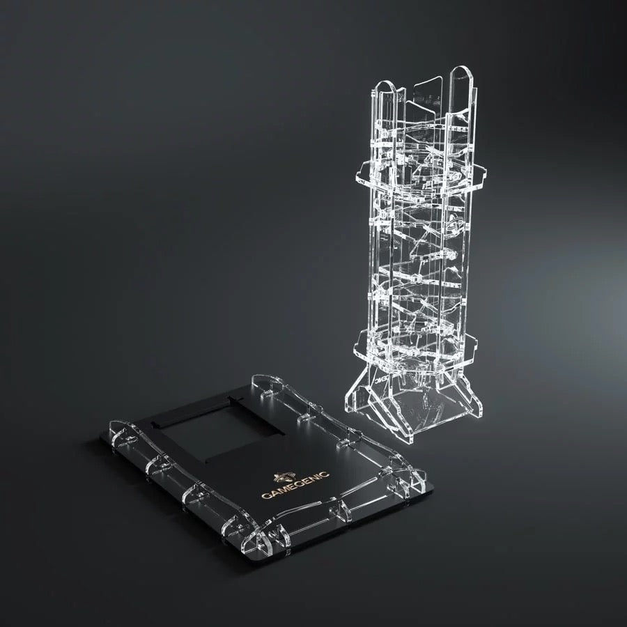 Gamegenic Crystal Twister Dice Tower