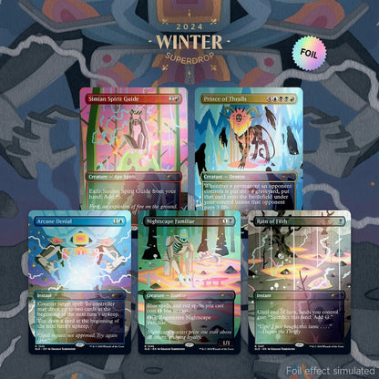 Secret Lair Winter Superdrop 2024: Prismatic Nightmares Foil Edition