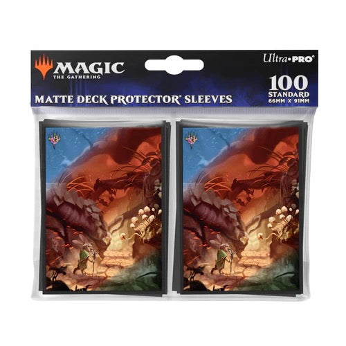 Bloomburrow Season Lands: Forest (Summer) 100ct Deck Protector Sleeves for Magic: The Gathering