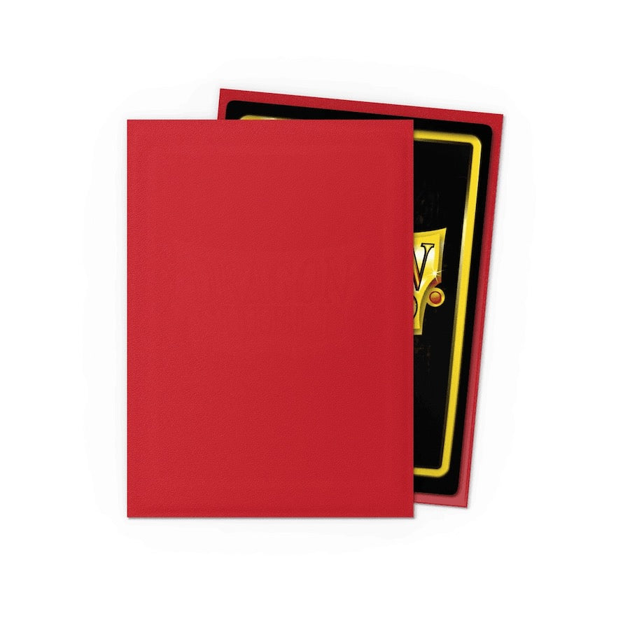 Dragon Shield - Ruby - Matte Sleeves - Standard Size