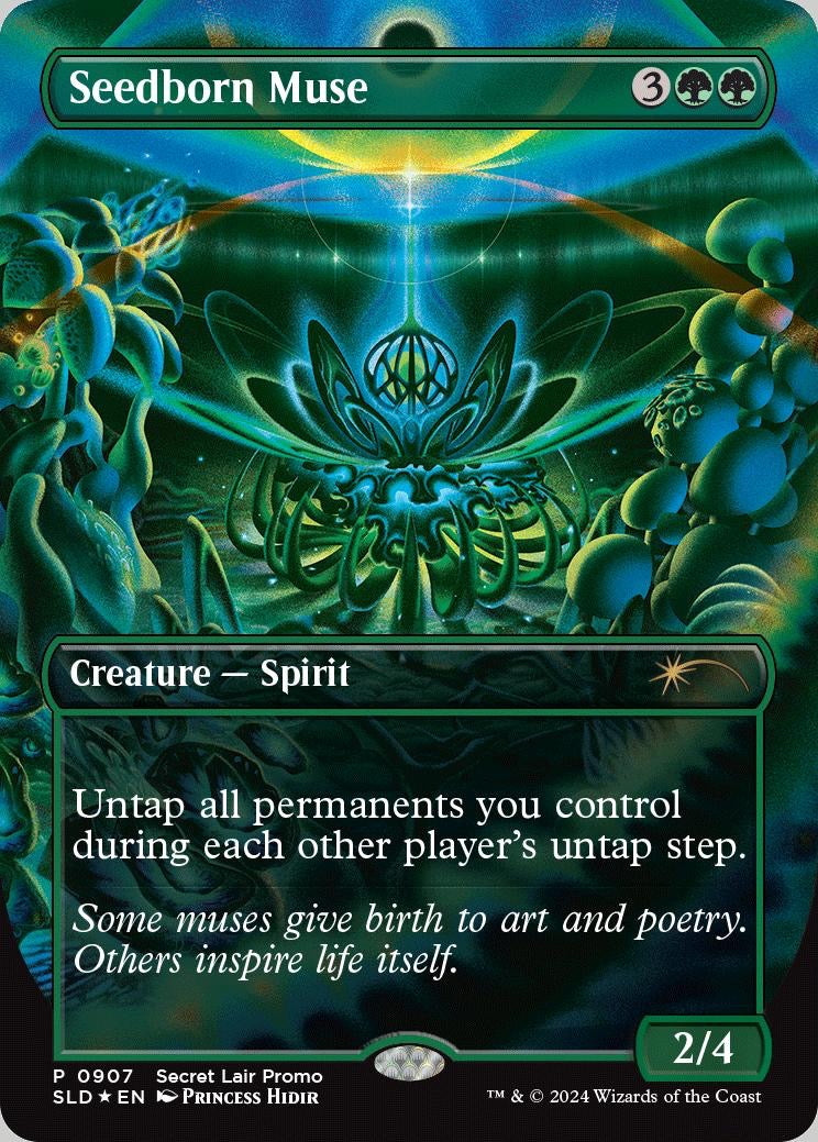 Secret Lair Spring Superdrop 2024: Seedborn Muse Rainbow Foil Edition