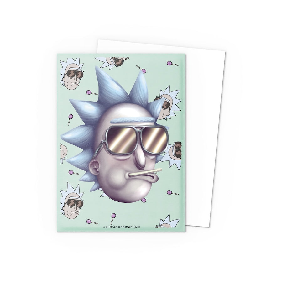 Dragon Shield - Rick & Morty - Cool Rick - Brushed Art Sleeves - Standard Size