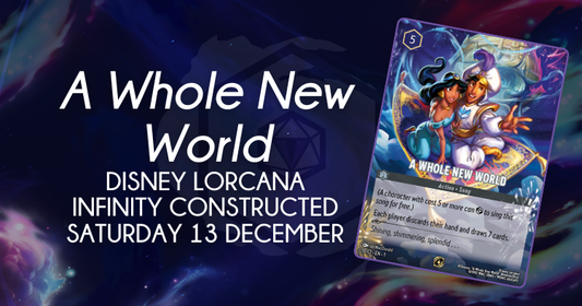 Disney Lorcana Infinity Constructed - "A Whole New World"