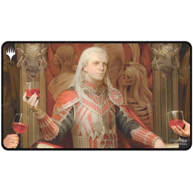 Innistrad Remastered Edgar Markov Black Stitched Playmat for Magic: The Gathering