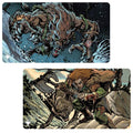 Innistrad Remastered Huntmaster of the Fells / Ravager of the Fells Double-Sided Playmat for Magic: The Gathering