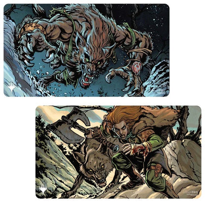 Innistrad Remastered Huntmaster of the Fells / Ravager of the Fells Double-Sided Playmat for Magic: The Gathering