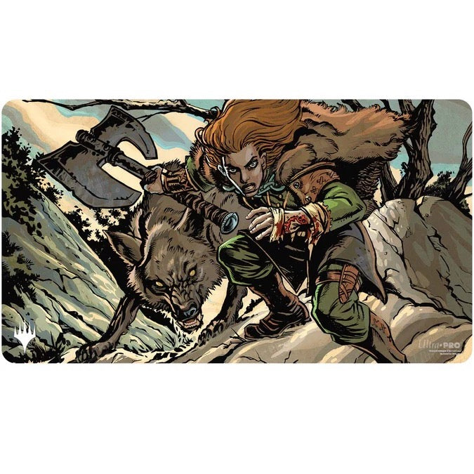 Innistrad Remastered Huntmaster of the Fells / Ravager of the Fells Double-Sided Playmat for Magic: The Gathering