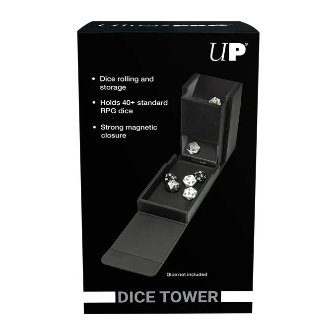 Jet Black Alcove Dice Tower