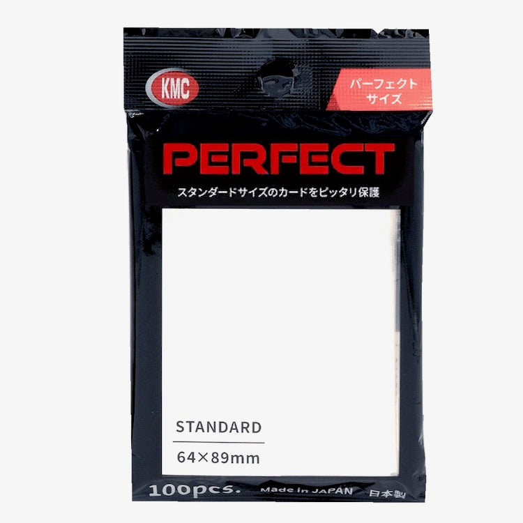 KMC Perfect Fit Sleeves 89mm x 64mm (100pcs)