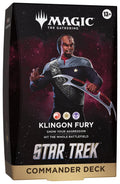 [PREORDER 6 NOVEMBER | 1 PER PERSON] Klingon Fury - Magic: The Gathering | Star Trek Commander Deck