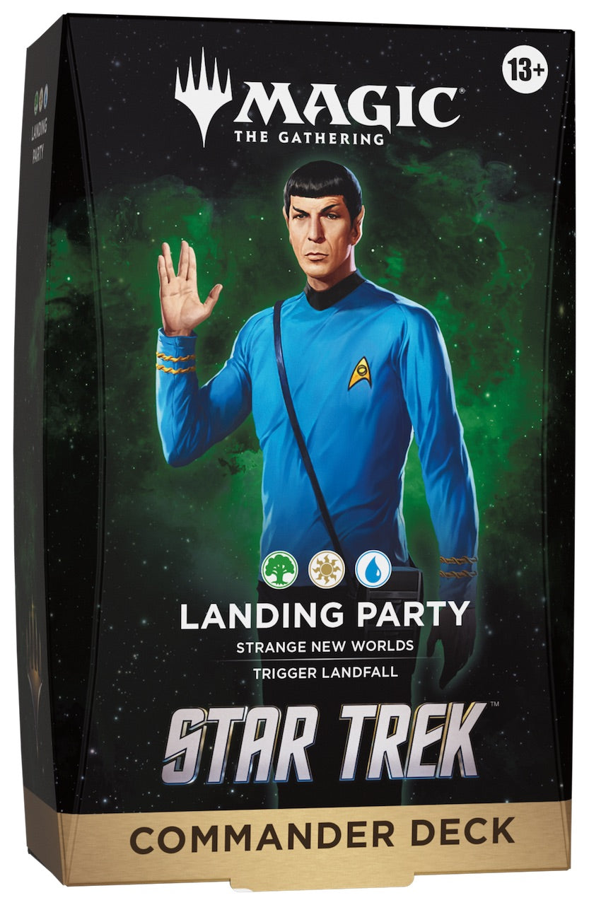 [PREORDER 6 NOVEMBER | 1 PER PERSON] Landing Party - Magic: The Gathering | Star Trek Commander Deck