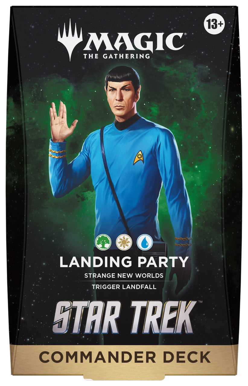 [PREORDER 6 NOVEMBER | 1 PER PERSON] Landing Party - Magic: The Gathering | Star Trek Commander Deck