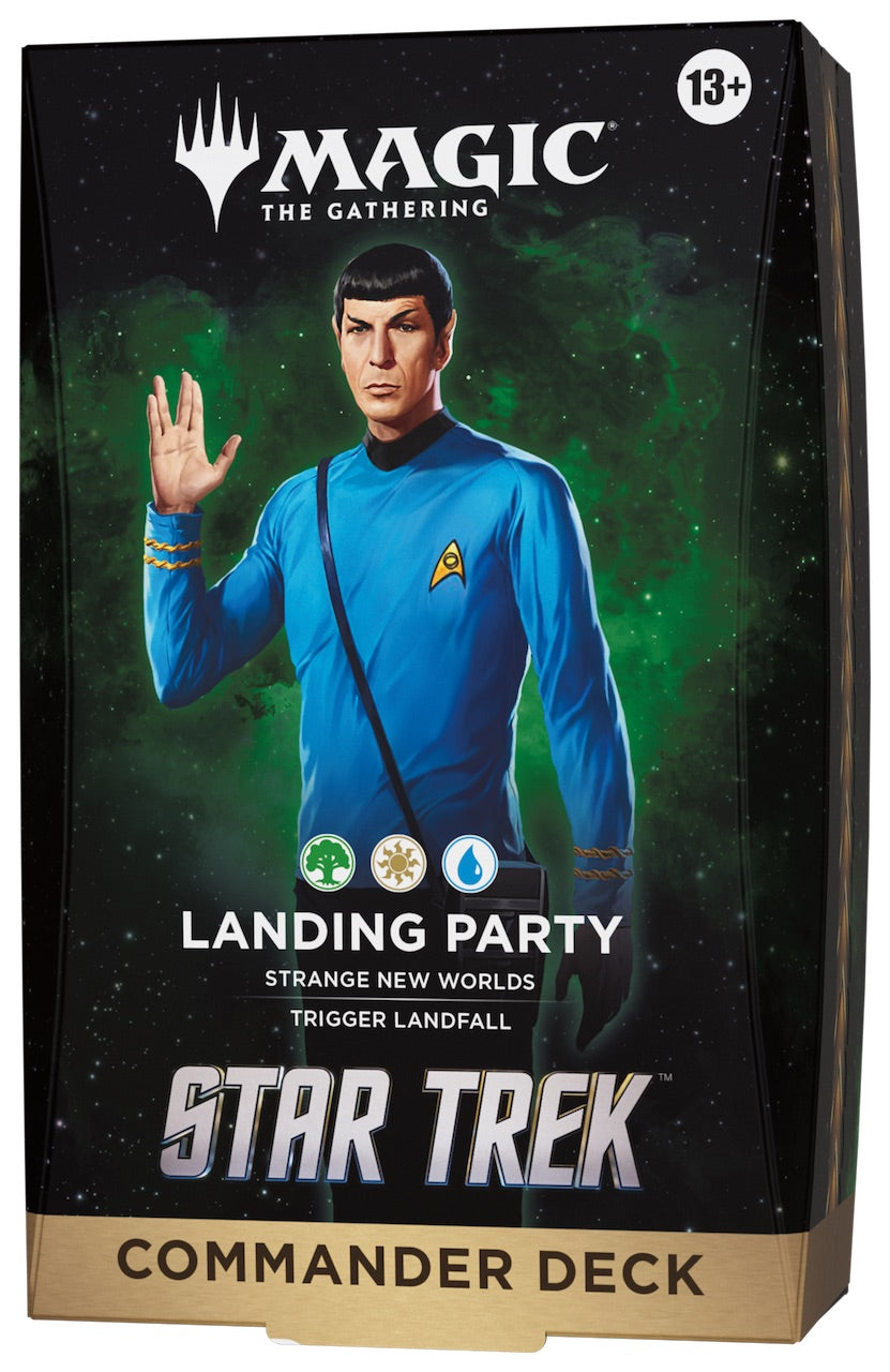 [PREORDER 6 NOVEMBER | 1 PER PERSON] Landing Party - Magic: The Gathering | Star Trek Commander Deck
