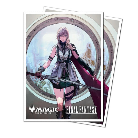 Lightning, Army of One - APEX Deck Protector Sleeves (Magic: The Gathering - Final Fantasy)