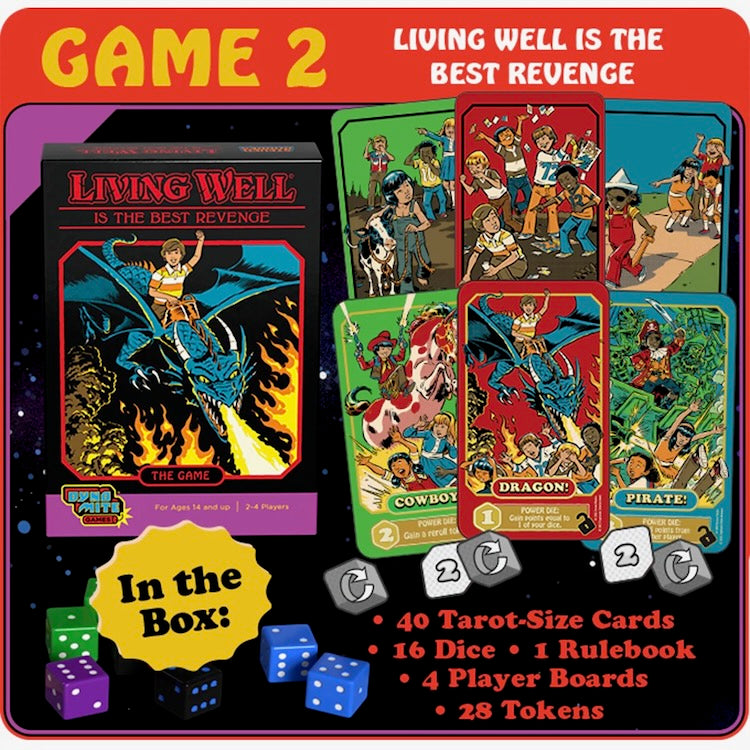 Living Well Is the Best Revenge (Steven Rhodes Games Vol. 2) – Behold Games