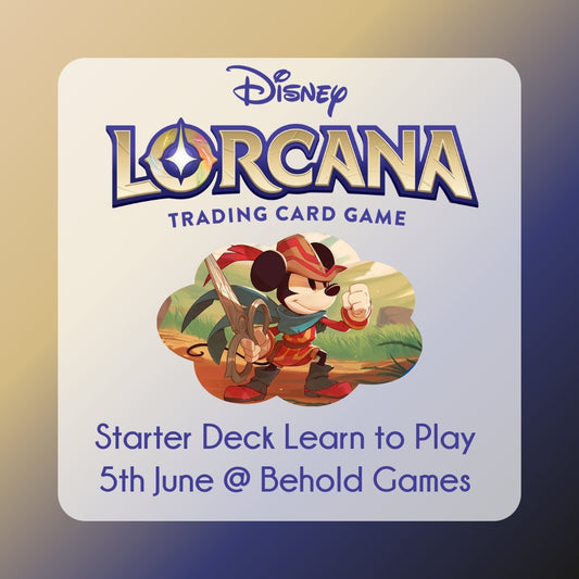 Disney Lorcana: The First Chapter - Learn To Play Event (6:30PM Wednesday 5th of June)