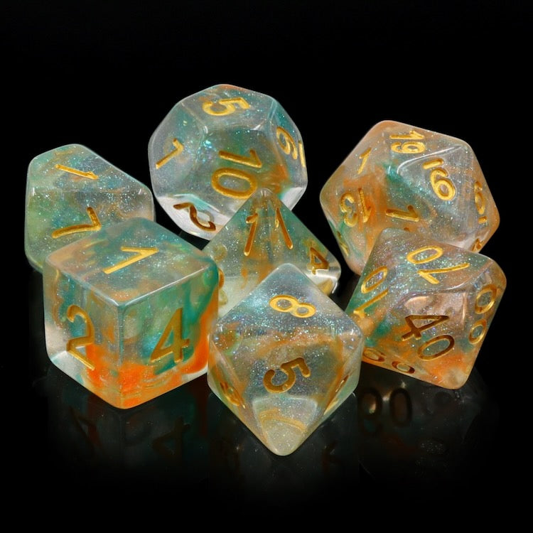 Luminous Koi Dice Set