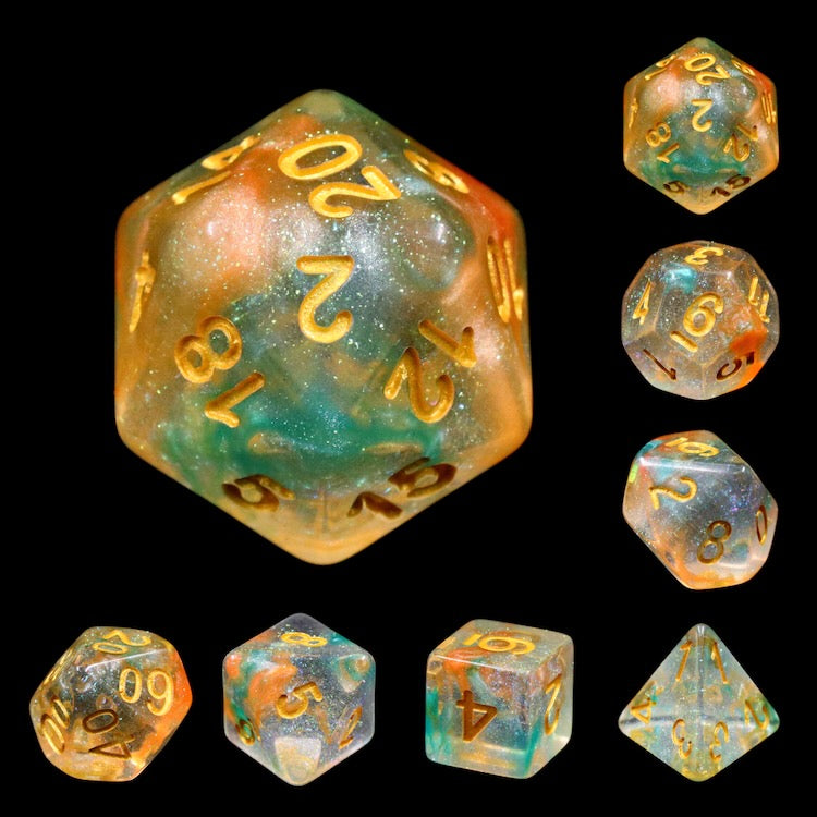 Luminous Koi Dice Set
