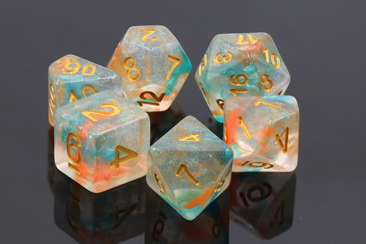 Luminous Koi Dice Set