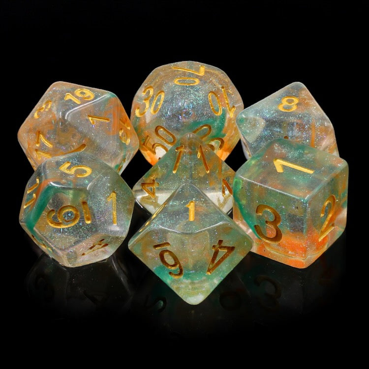 Luminous Koi Dice Set