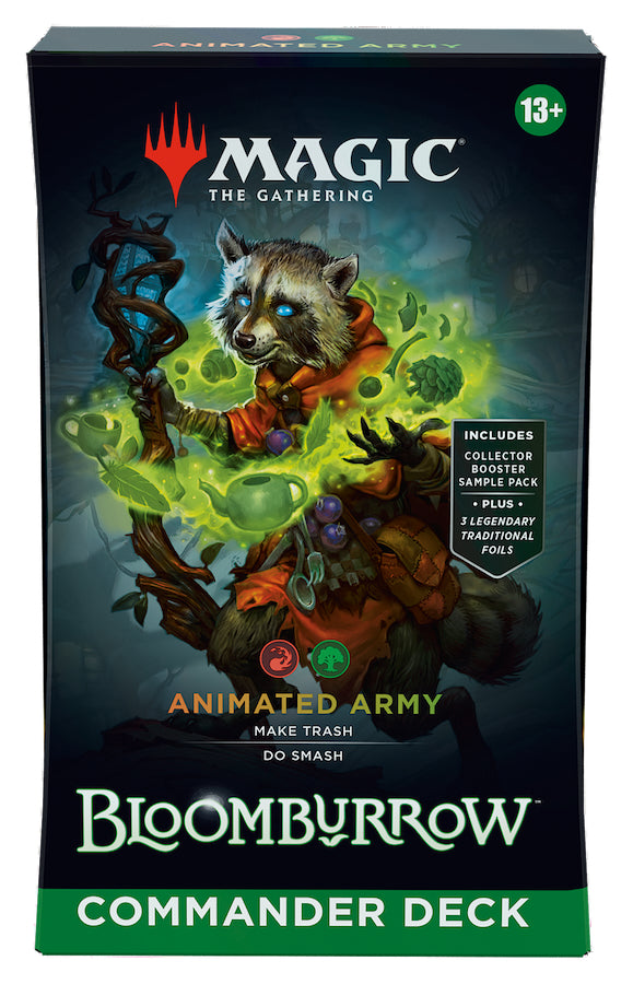 Animated Army - Magic: The Gathering Bloomburrow Commander Deck
