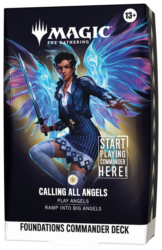 [PREORDER 25 SEP] Calling All Angels - Magic: The Gathering | Foundations Commander Deck