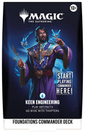 [1 PER PERSON] Keen Engineering - Magic: The Gathering | Foundations Commander Deck