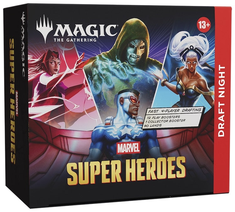 [PREORDER 19 JUNE | 2 PER PERSON] Magic: The Gathering | Marvel Super Heroes Draft Night
