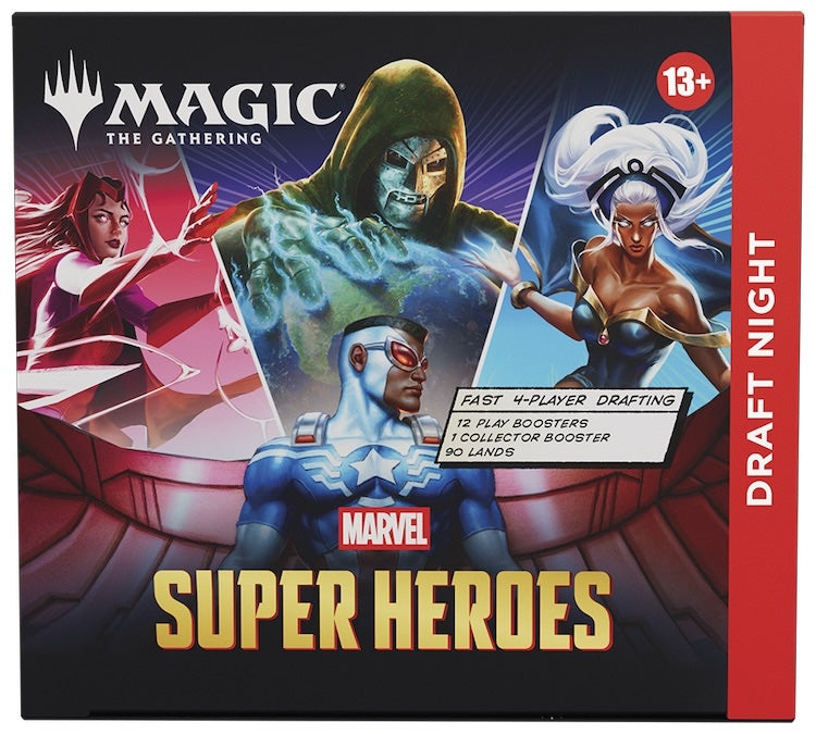 [PREORDER 19 JUNE | 2 PER PERSON] Magic: The Gathering | Marvel Super Heroes Draft Night