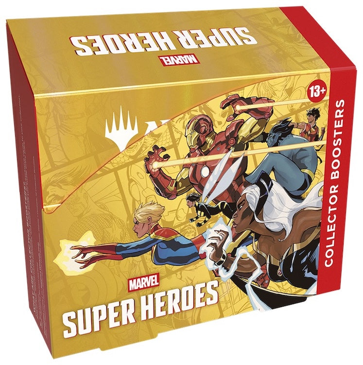 [PREORDER 19 JUNE | 2 PER PERSON] Magic: The Gathering | Marvel Super Heroes Collector Booster Box