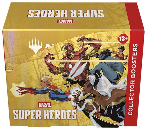 [PREORDER 19 JUNE | 2 PER PERSON] Magic: The Gathering | Marvel Super Heroes Collector Booster Box