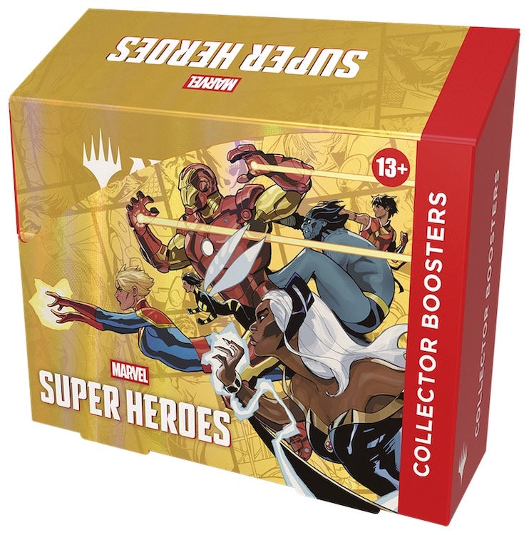 [PREORDER 19 JUNE | 2 PER PERSON] Magic: The Gathering | Marvel Super Heroes Collector Booster Box