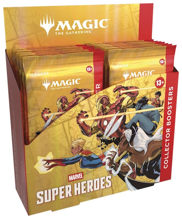[PREORDER 19 JUNE | 2 PER PERSON] Magic: The Gathering | Marvel Super Heroes Collector Booster Box