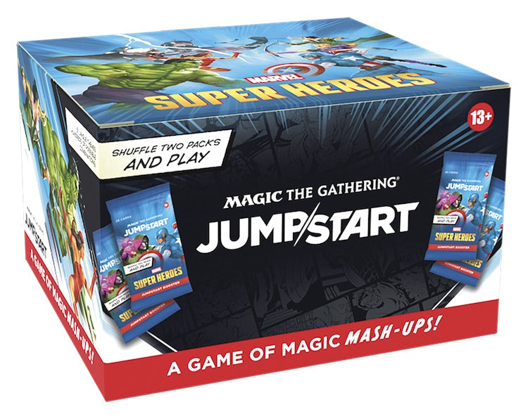 [PREORDER 19 JUNE | 1 PER PERSON] Magic: The Gathering | Marvel Super Heroes Jumpstart Booster Box