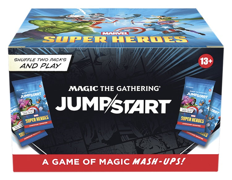 [PREORDER 19 JUNE | 1 PER PERSON] Magic: The Gathering | Marvel Super Heroes Jumpstart Booster Box