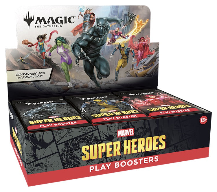 [PREORDER 19 JUNE | 2 PER PERSON] Magic: The Gathering | Marvel Super Heroes Play Booster Box