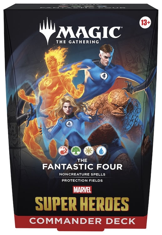 [PREORDER 19 JUNE | 1 PER PERSON] Fantastic Four - Magic: The Gathering | Marvel Super Heroes Commander Deck