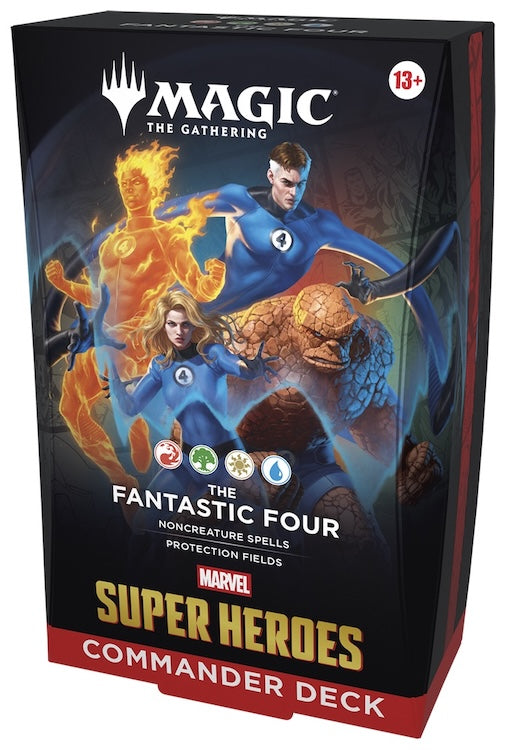 [PREORDER 19 JUNE | 1 PER PERSON] Fantastic Four - Magic: The Gathering | Marvel Super Heroes Commander Deck