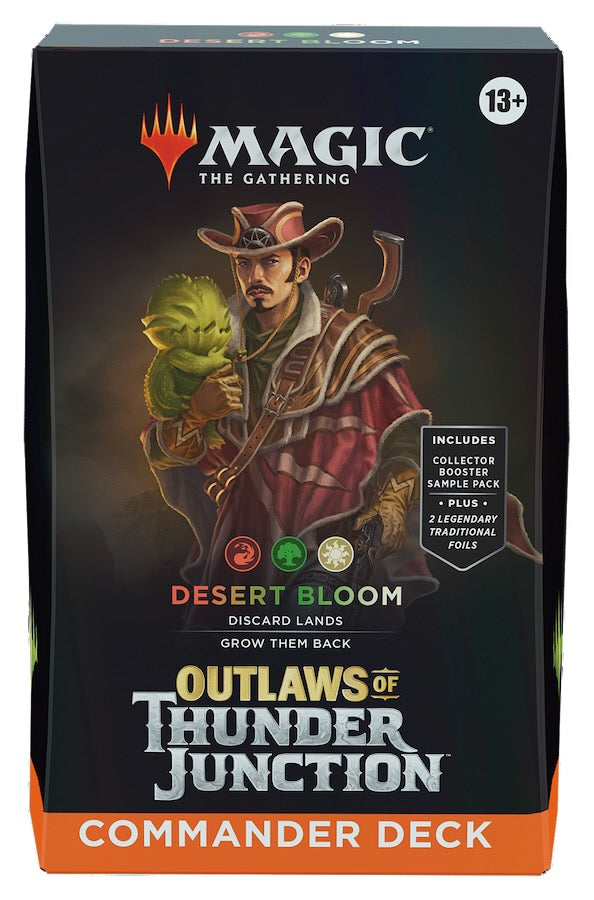 Desert Bloom - Magic: The Gathering Outlaws of Thunder Junction Commander Deck