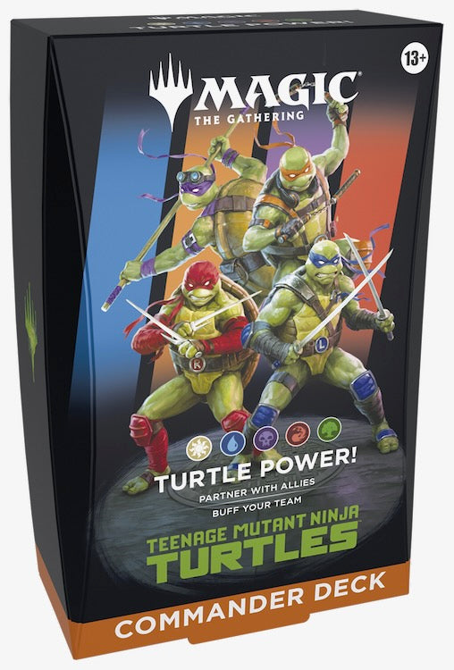 [PREORDER 27 FEB] Turtle Power - Magic: The Gathering | Teenage Mutant Ninja Turtles Commander Deck