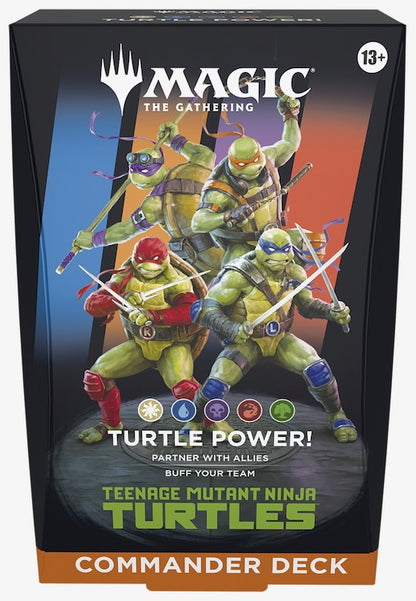 [PREORDER 27 FEB] Turtle Power - Magic: The Gathering | Teenage Mutant Ninja Turtles Commander Deck