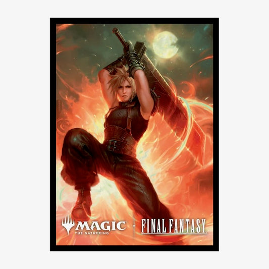 Magic: The Gathering - FINAL FANTASY Cloud, Ex-SOLDIER (Commander) 100ct Deck Protector Sleeves