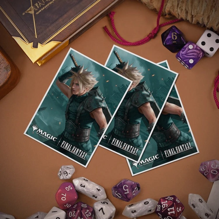 Magic: The Gathering - FINAL FANTASY Cloud, Planet's Champion 105ct APEX Deck Protector Sleeves
