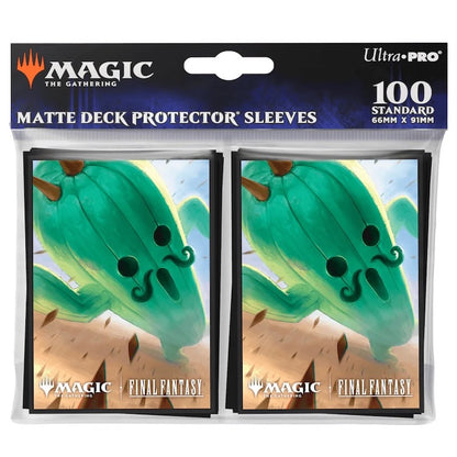 Magic: The Gathering - FINAL FANTASY Jumbo Cactuar 100ct Deck Protector Sleeves