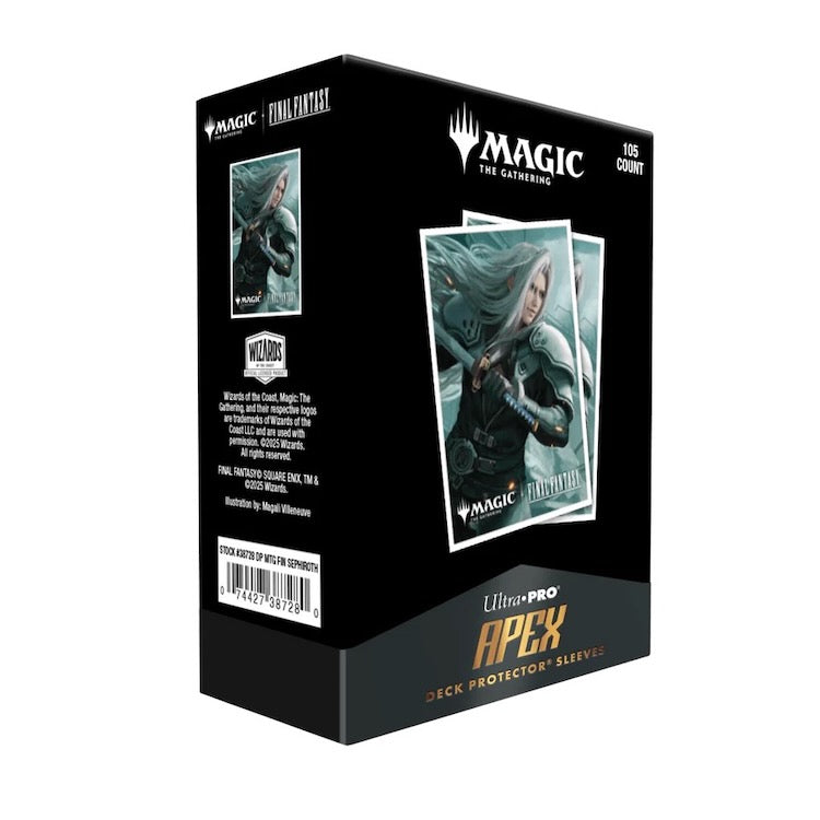Magic: The Gathering - FINAL FANTASY Sephiroth, Planet’s Heir 105ct APEX Deck Protector Sleeves