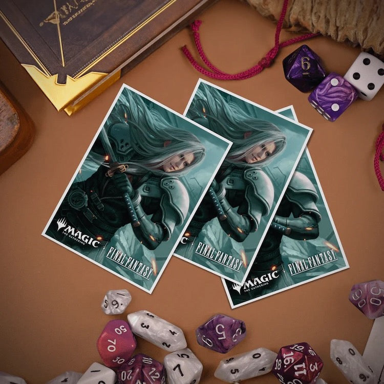 Magic: The Gathering - FINAL FANTASY Sephiroth, Planet’s Heir 105ct APEX Deck Protector Sleeves