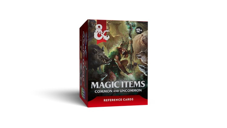 [PREORDER 4 AUGUST] Magic Items: Common and Uncommon | Dungeons & Dragons Reference Cards