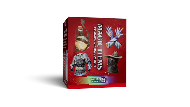 [PREORDER 4 AUGUST] Magic Items: Common and Uncommon | Dungeons & Dragons Reference Cards