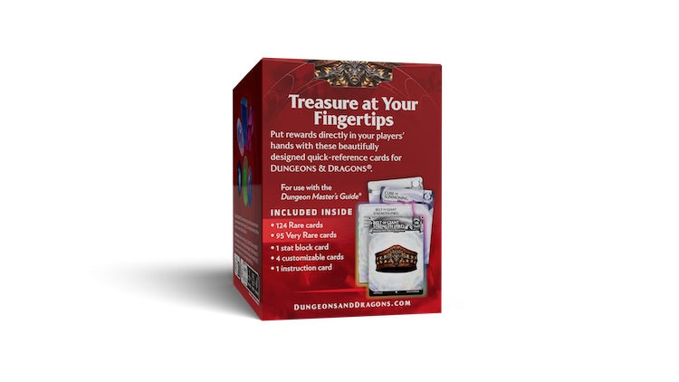 [PREORDER 4 AUGUST] Magic Items: Rare and Very Rare | Dungeons & Dragons Reference Cards