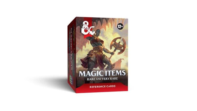 [PREORDER 4 AUGUST] Magic Items: Rare and Very Rare | Dungeons & Dragons Reference Cards
